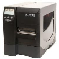 На фото изображен Промышленный термотрансферный принтер этикеток ZEBRA ZM400