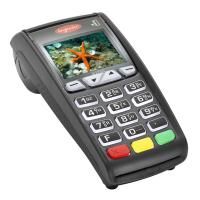 На фото изображен POS-терминал Ingenico ICT250 