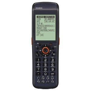 На фото изображен Терминал сбора данных Casio DT-970 с ОС DOS