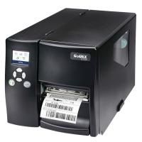 На фото изображен Промышленный термотрансферный принтер штрихкодов Godex EZ-2250i/2350i