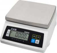 На фото изображен Влагозащищенные весы CAS SW-W